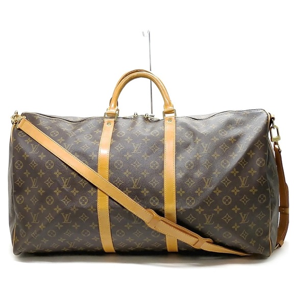 Vintage Louis Vuitton Keepall 60 Duffel Bag Monogram - Picture 1 of 9